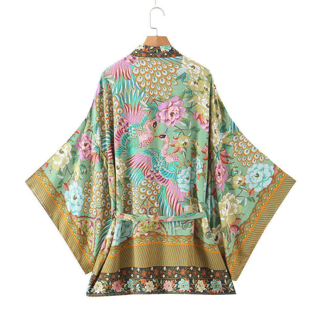 The Peacock Kimono