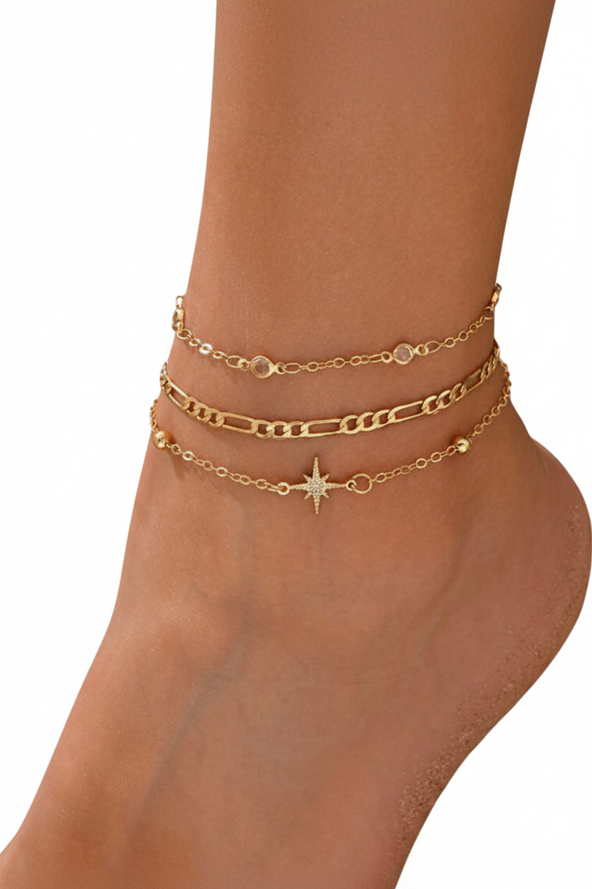 The Gemini Anklet