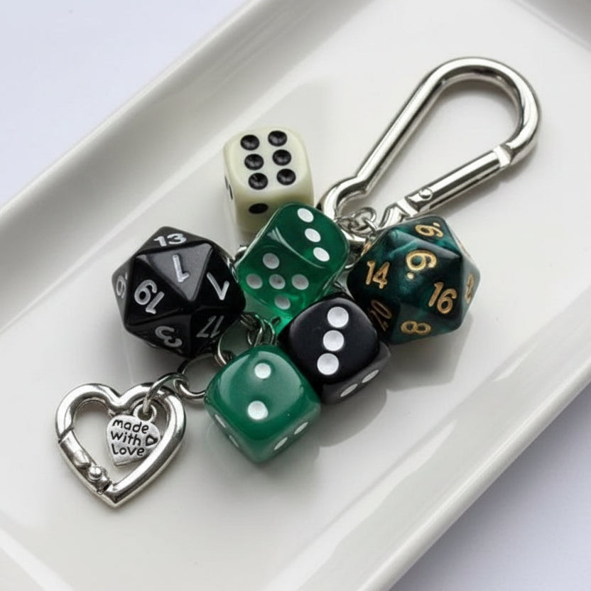 Dice Keychain