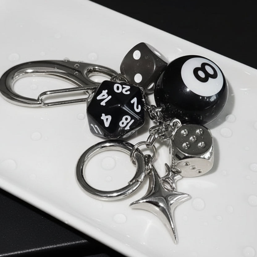 Magic 8 Keychain