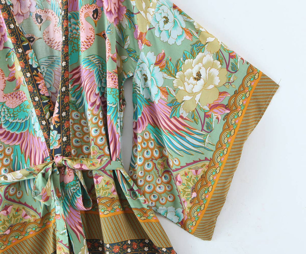 The Peacock Kimono
