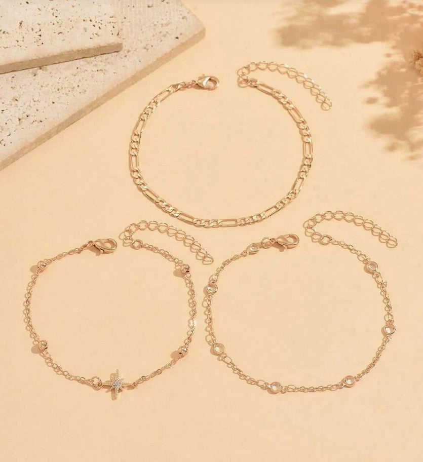 The Gemini Anklet